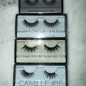 5 sets: HUDA BEAUTY Lashes
